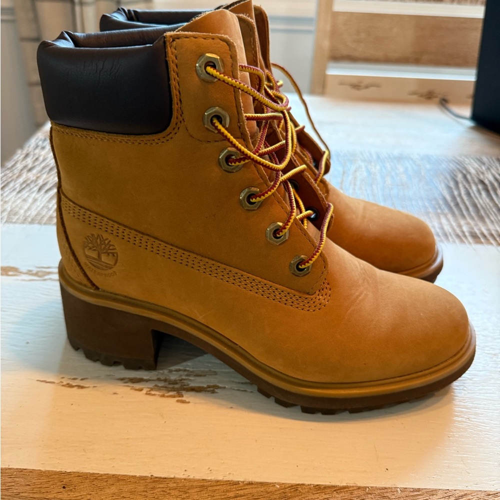Timberland Women's Brown Lace-Up Boots